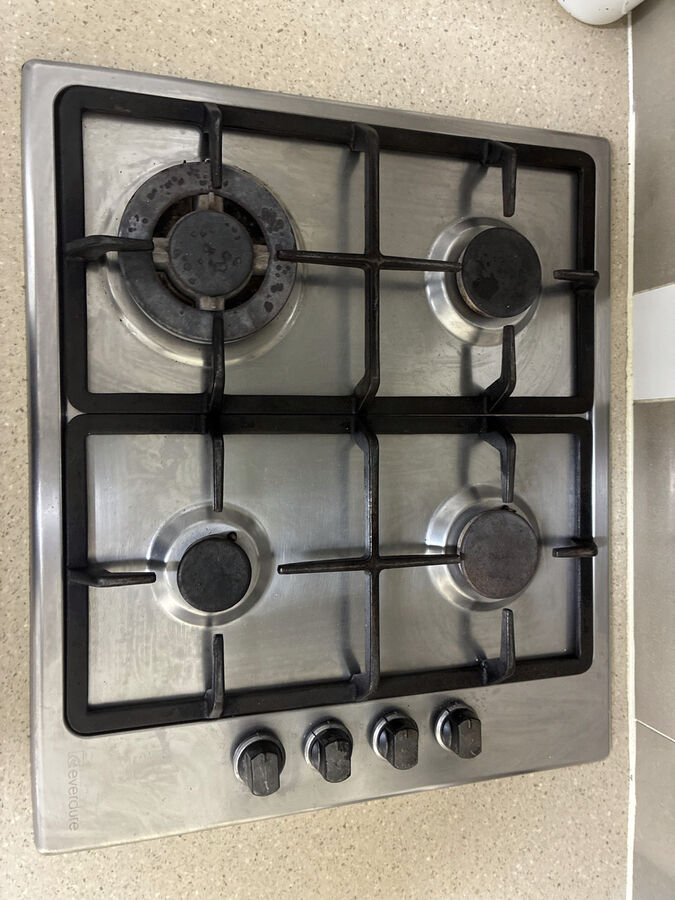 Everdure four-burner gas cooktop